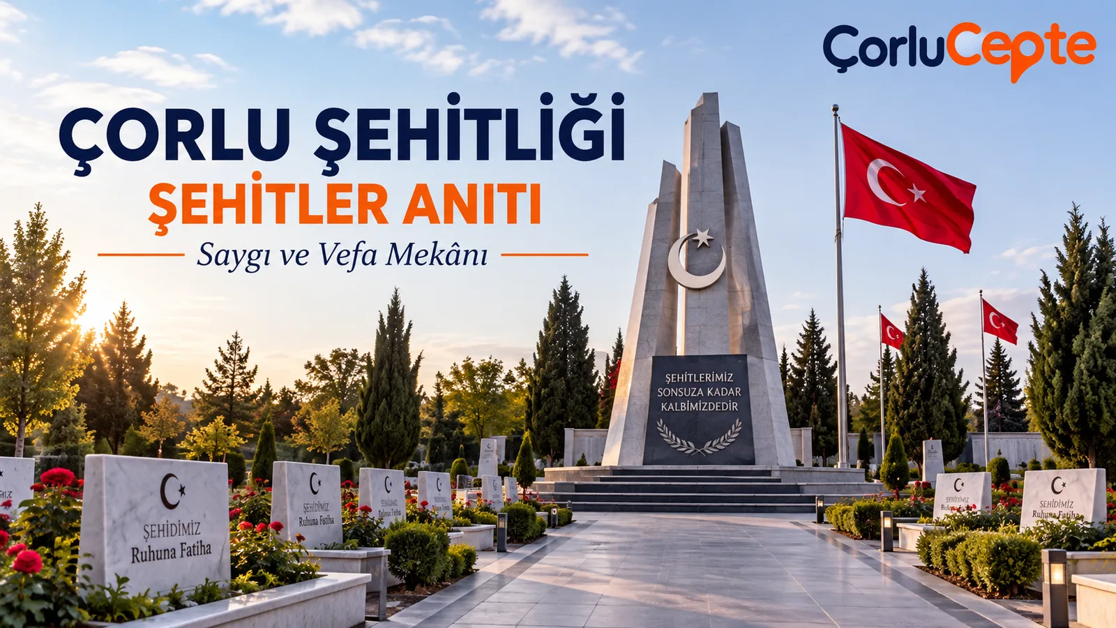 ÇORLU ŞEHİTLİĞİ VE ŞEHİTLER ANITI: SAYGI VE VEFA MEKÂNI
